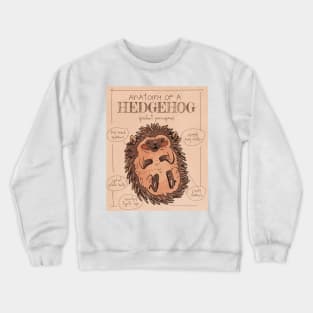 Anatomy of a Hedgehog Crewneck Sweatshirt